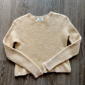 Acne Studios alpaca knit